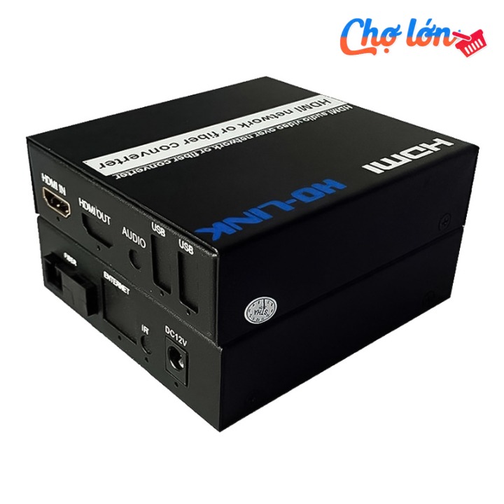 Bộ chuyển đổi HDMI sang quang hỗ trợ USB, BT-101S-20T/R -USB 